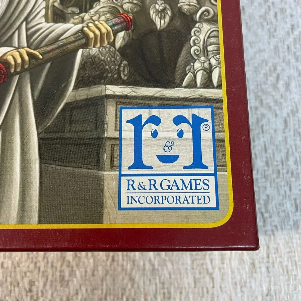 Qin Board Game R&R Games Reiner Knizia Area Control 2 to 4 Players Complete READ